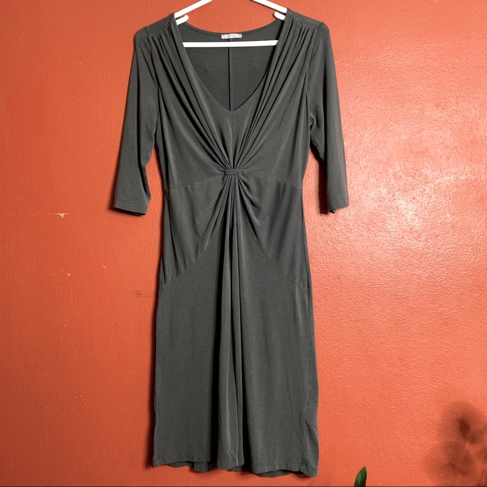 ALCHEMIST FASHION SUSTAINABLE KNOT FRONT DRESS SIZE SMALL